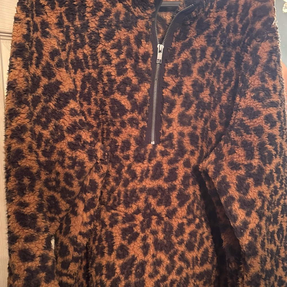Style & Co Leopard Print Pullover